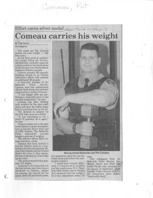 Comeau carries his weight