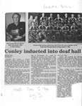 Conley inducted into deaf hall