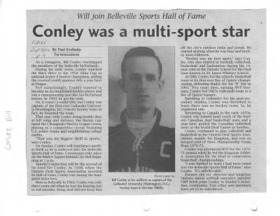 Conley was a multi-sport star