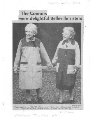 The Connors were delightful Belleville sisters