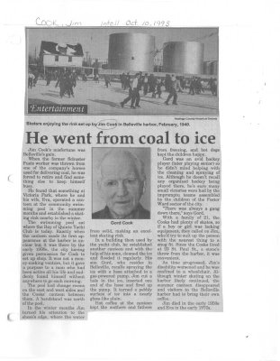 He went from coal to ice