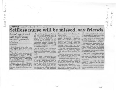 Selfless nurse will be missed, say friends