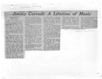 Jimmy Corradi: A Lifetime of Music