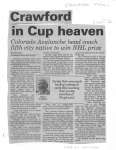 Crawford in Cup heaven