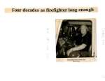 Four decades as firefighter long enough