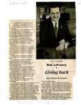 Bob LaFrance: Giving back