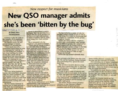 New QSO manager admits she's been bitten by the bug