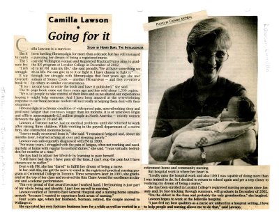 Camilla Lawson: Going for it