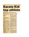 Karate Kid top athlete