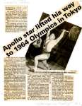 Apollo star lifted his way to 1964 Olympics in Tokyo