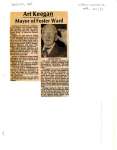 Art Keegan: Mayor of Foster Ward