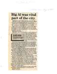 Big Al was vital part of the city