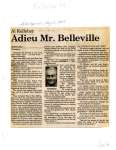 Adieu Mr. Belleville: Al Kelleher