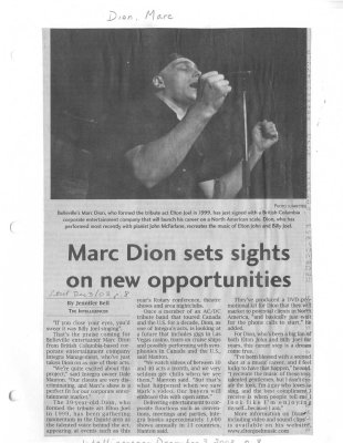 Marc Dion sets sights on new opportunities