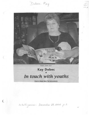 Kay Dobec: In touch with youths