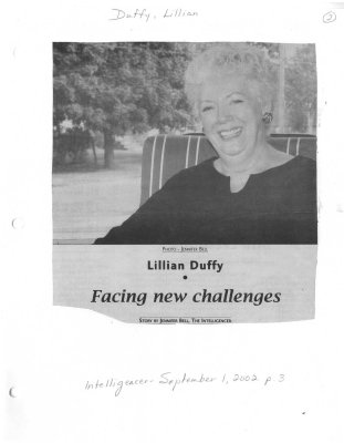 Lillian Duffy: Facing new challenges