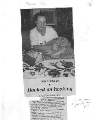 Pam Duncan: Hooked on hooking