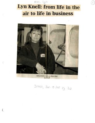 Lyn Knell: from life in the air to life in business