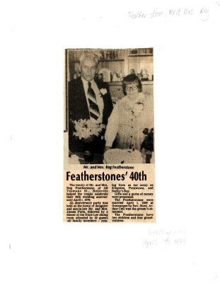 Featherstones' 40th