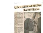 Life a work of art for Trevor Bates