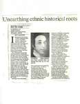 Unearthing ethnic historical roots