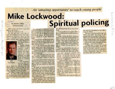 Mike Lockwood: Spiritual policing