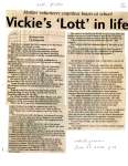 Vickie's "Lott" in life