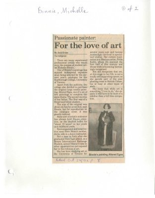 Passionate painter: For the love of art