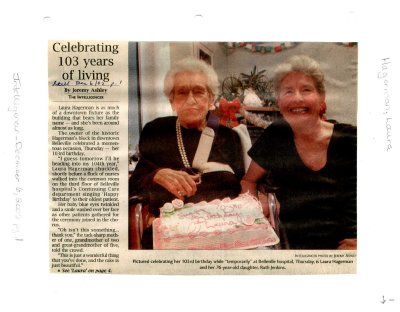 Celebrating 103 years of living