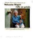 Welcome Wagon rolls on petals