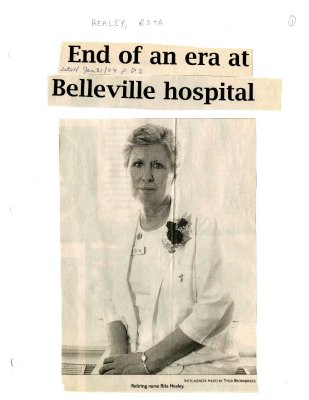 End of an era at Belleville hospital