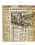 Remember When: Canada's connection to Napoleon