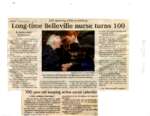 Long-time Belleville nurse turns 100