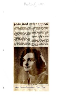 Remember When: Joan had quiet appeal