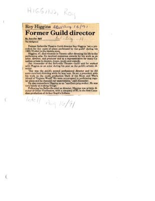 Former Guild director