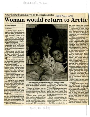 Woman would return to Arctic