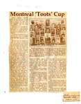 Remember When... Montreal 'Toots' Cup