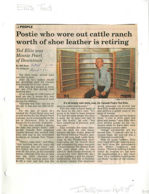 Postie who wore out cattle ranch worth of shoe leather is retiring