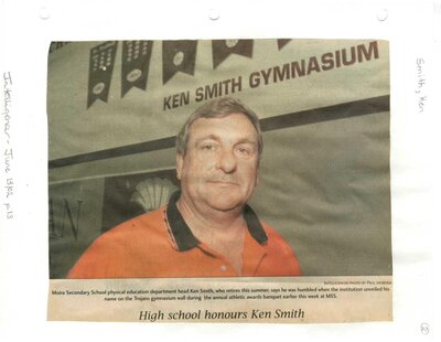 Highschool Honours Ken Smith