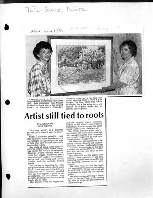 Artist still tied to roots