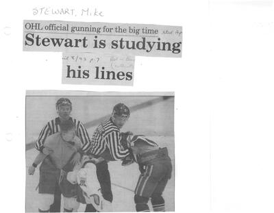 Stewart is studying his lines