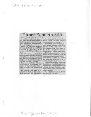 Father Kenneth Stitt