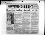 Reporter to chair health board