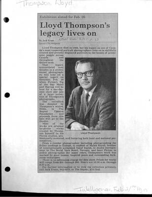 Lloyd Thompson's legacy lives on