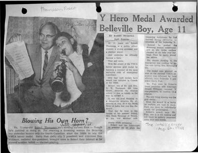 Y Hero Medal Awarded Belleville Boy, Age 11