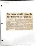 Six more world records for Belleville's 'granny'