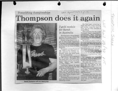 Thompson does it again