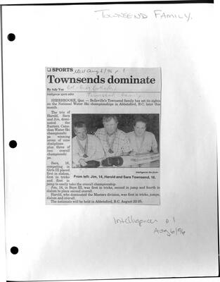 Townsends dominate