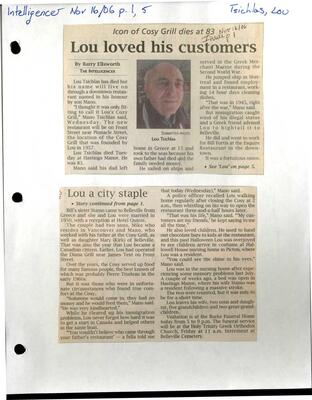 Lou loved his customers