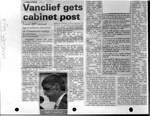 Vanclief gets cabinet post